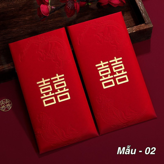 Lixi Song Hỷ, Lixi Bê Tráp Ăn Hỏi, Nạp Tài, Ngày Cưới - Phong Cách Sang Trọng