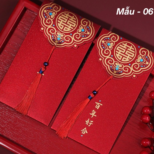 Lixi Song Hỷ, Lixi Bê Tráp Ăn Hỏi, Nạp Tài, Ngày Cưới - Phong Cách Sang Trọng