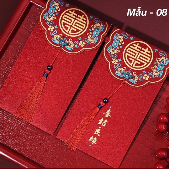Lixi Song Hỷ, Lixi Bê Tráp Ăn Hỏi, Nạp Tài, Ngày Cưới - Phong Cách Sang Trọng
