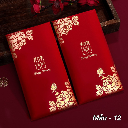 Lixi Song Hỷ, Lixi Bê Tráp Ăn Hỏi, Nạp Tài, Ngày Cưới - Phong Cách Sang Trọng