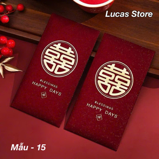 Lixi Song Hỷ, Lixi Bê Tráp Ăn Hỏi, Nạp Tài, Ngày Cưới - Phong Cách Sang Trọng