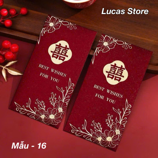 Lixi Song Hỷ, Lixi Bê Tráp Ăn Hỏi, Nạp Tài, Ngày Cưới - Phong Cách Sang Trọng