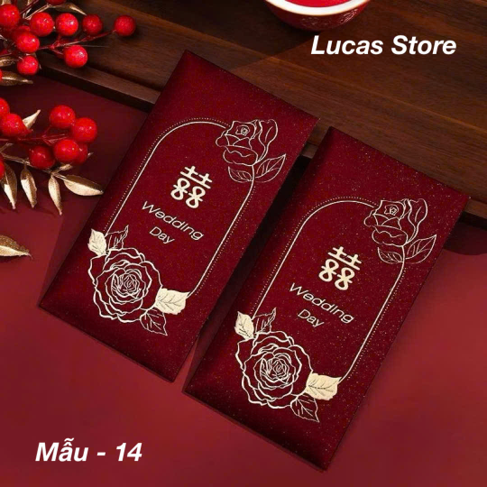 Lixi Song Hỷ, Lixi Bê Tráp Ăn Hỏi, Nạp Tài, Ngày Cưới - Phong Cách Sang Trọng
