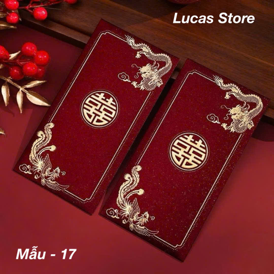 Lixi Song Hỷ, Lixi Bê Tráp Ăn Hỏi, Nạp Tài, Ngày Cưới - Phong Cách Sang Trọng